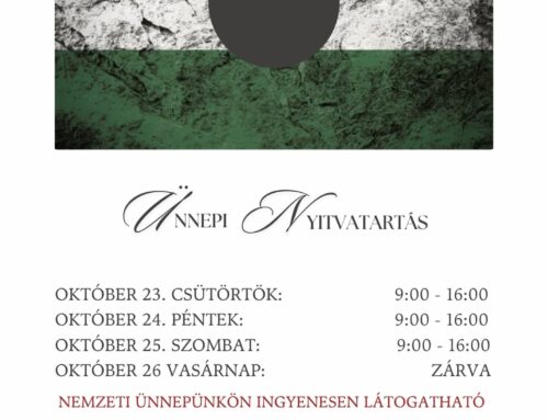 Ünnepi nyitvatartás
